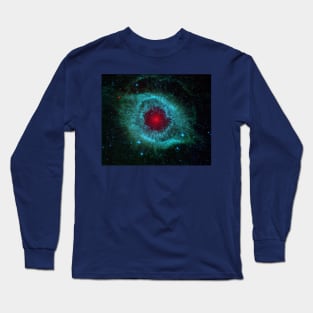 Comets Kick up Dust in Helix Nebula Long Sleeve T-Shirt